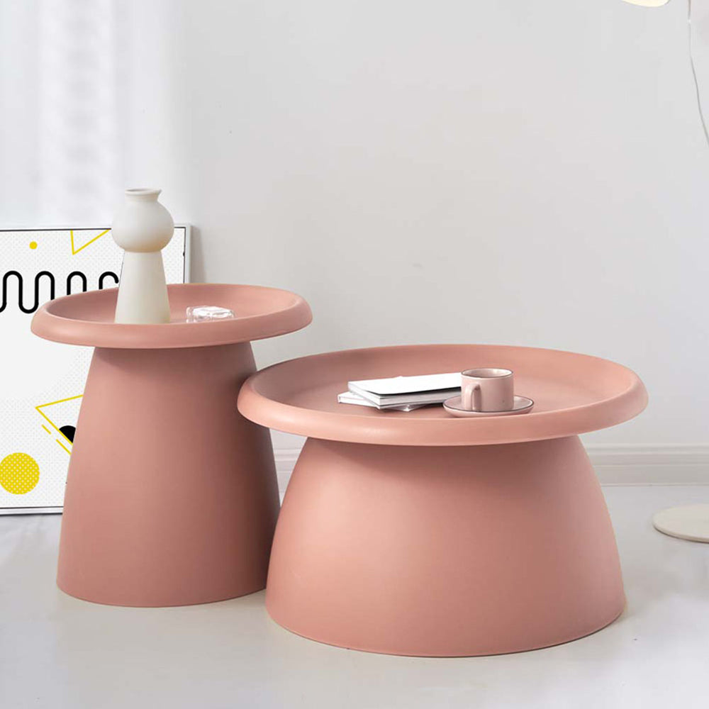 Nordic Mushroom Coffee Table 70CM -  Pink