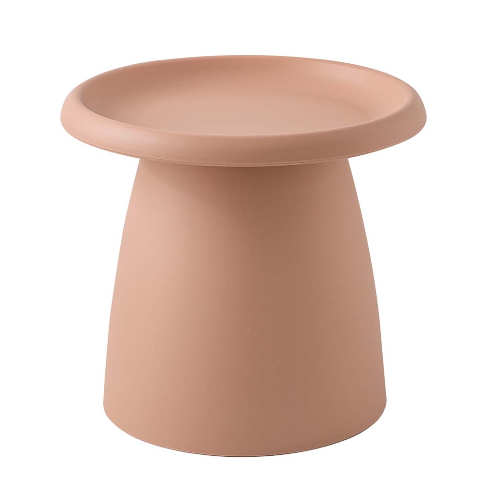 Nordic Mushroom Round Small Side Table 50cm - Pink