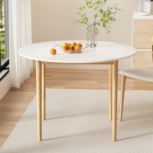 Demi Round Dining Table  108CM - White