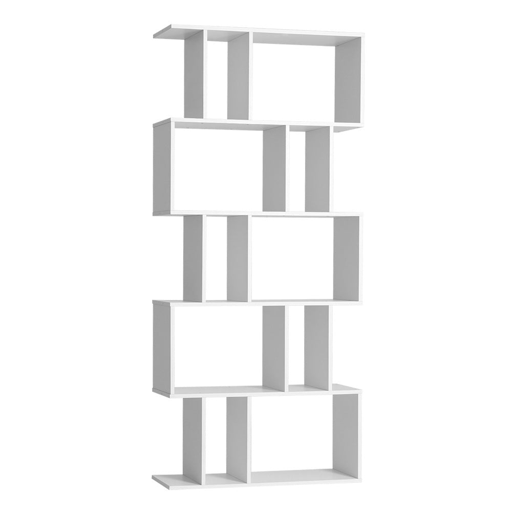5 Tier Display Cabinet - White