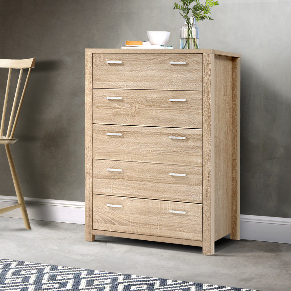 MAXI Pine 5 Chest of Drawers