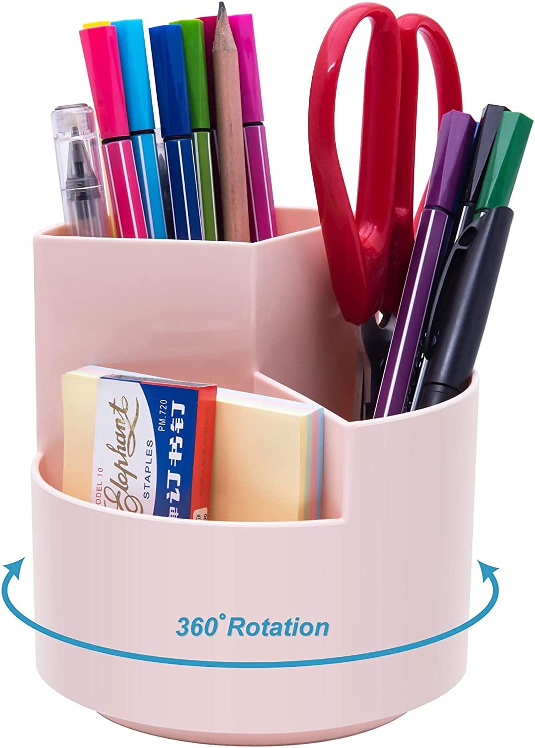 360 degree rotating pen holder - Pink