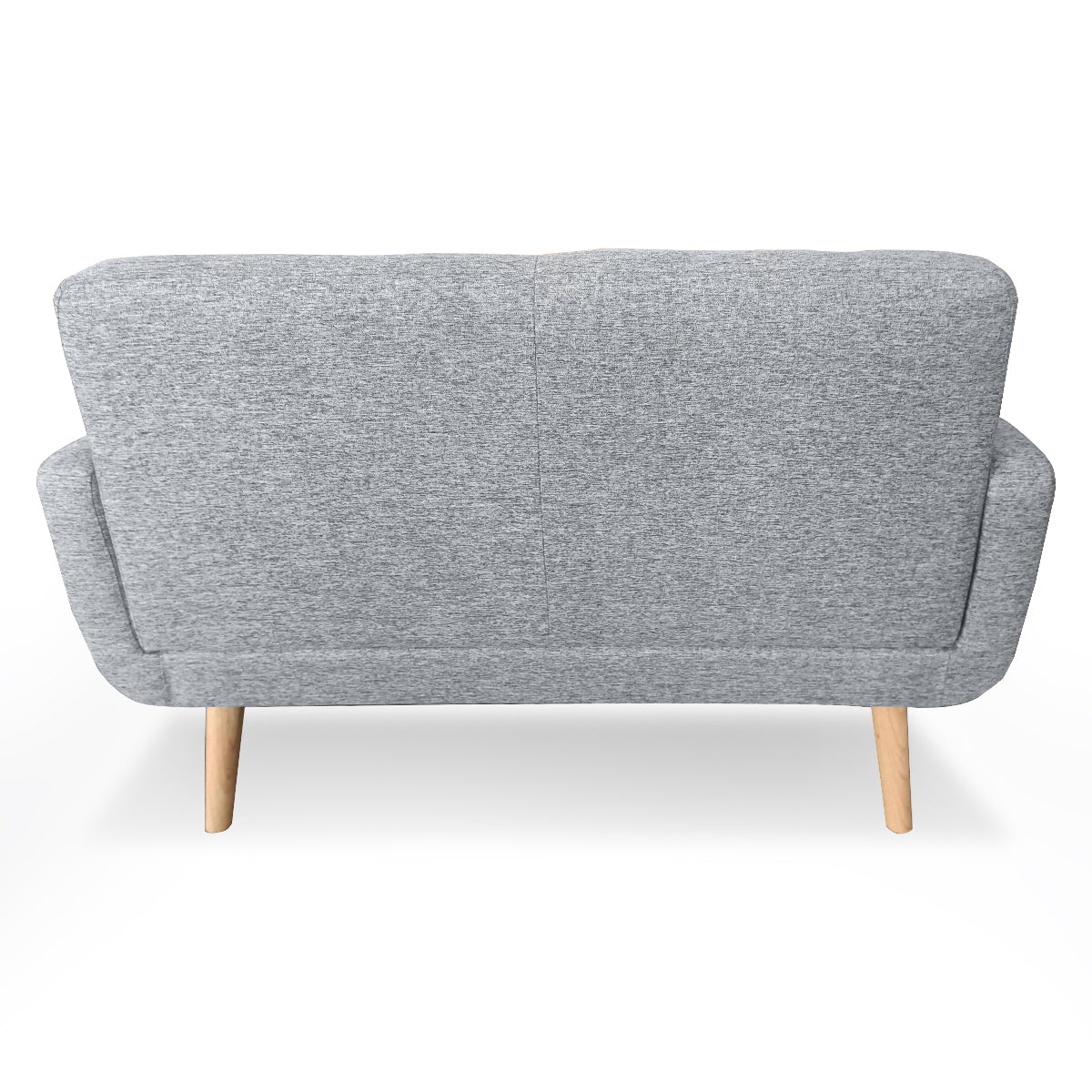 Sarantino 6-Seater Linen Sofa Set - Light Grey