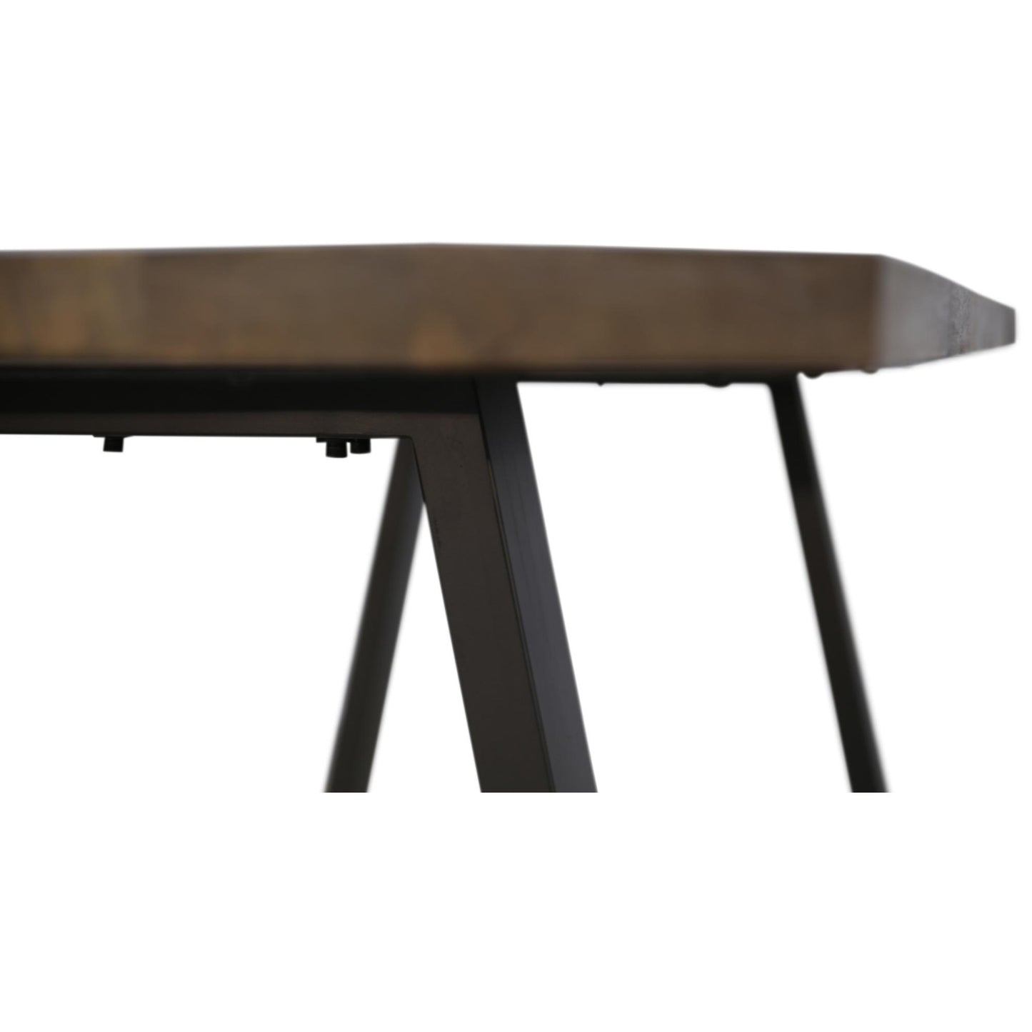 Begonia Live Edge Solid Mango Wood Dining Table 180cm