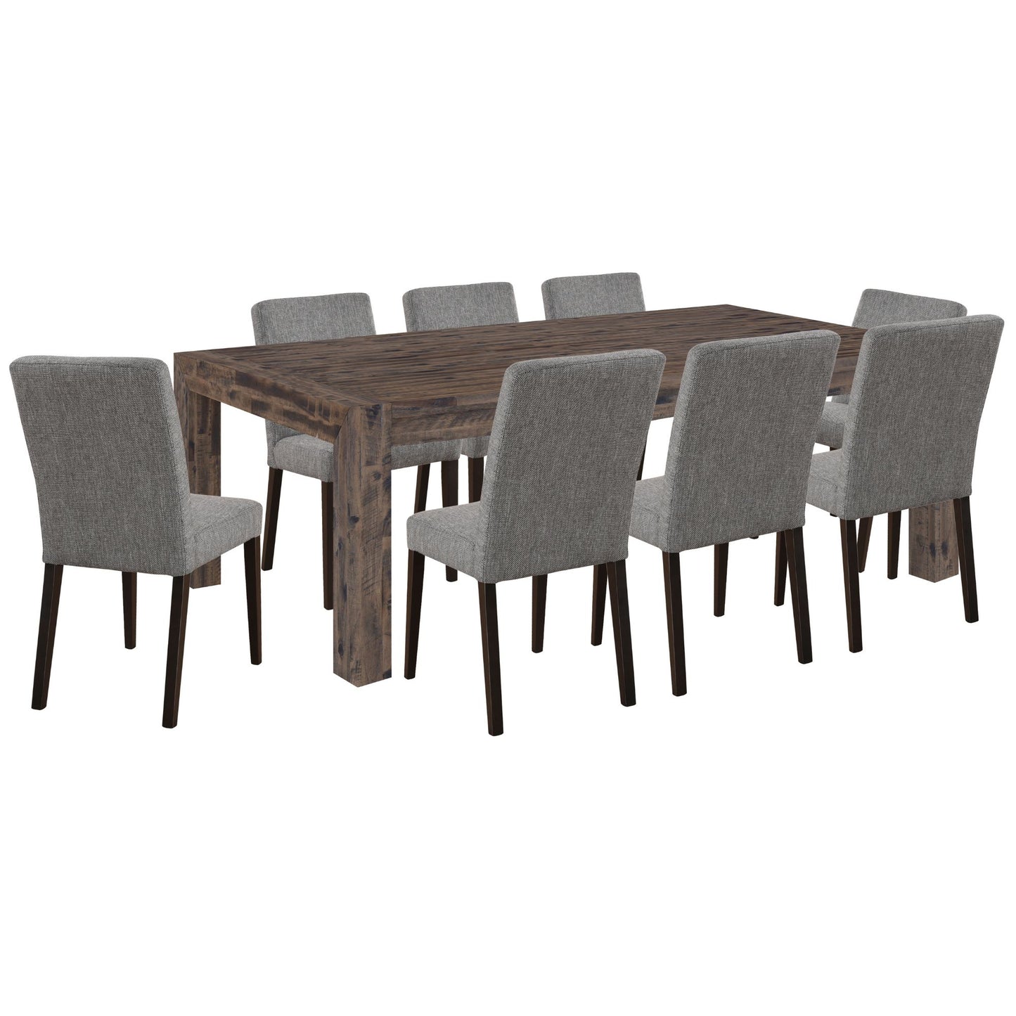 Catmint 9pc Solid Wood Dining Set 210cm