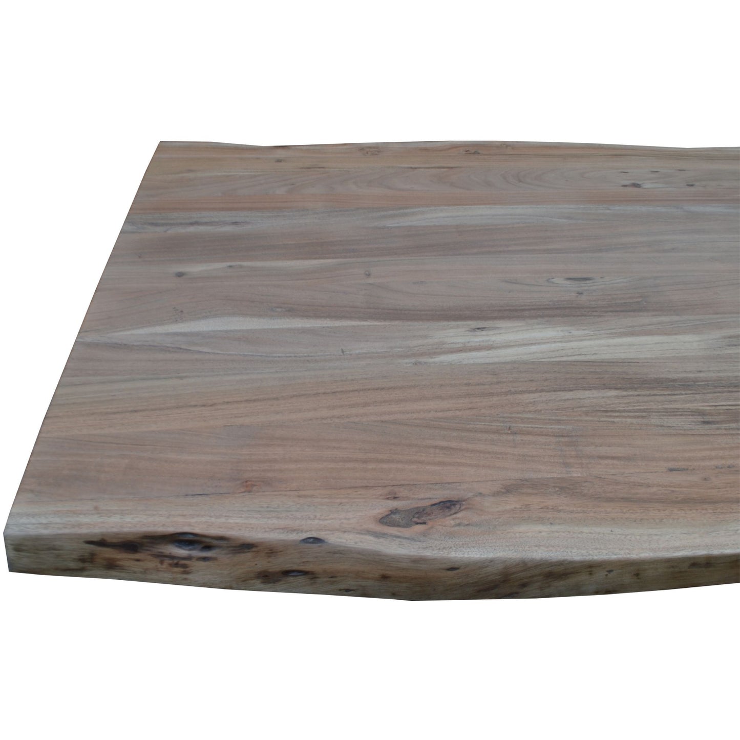 Lantana Solid Acacia Wood Side Table 140cm  - Natural