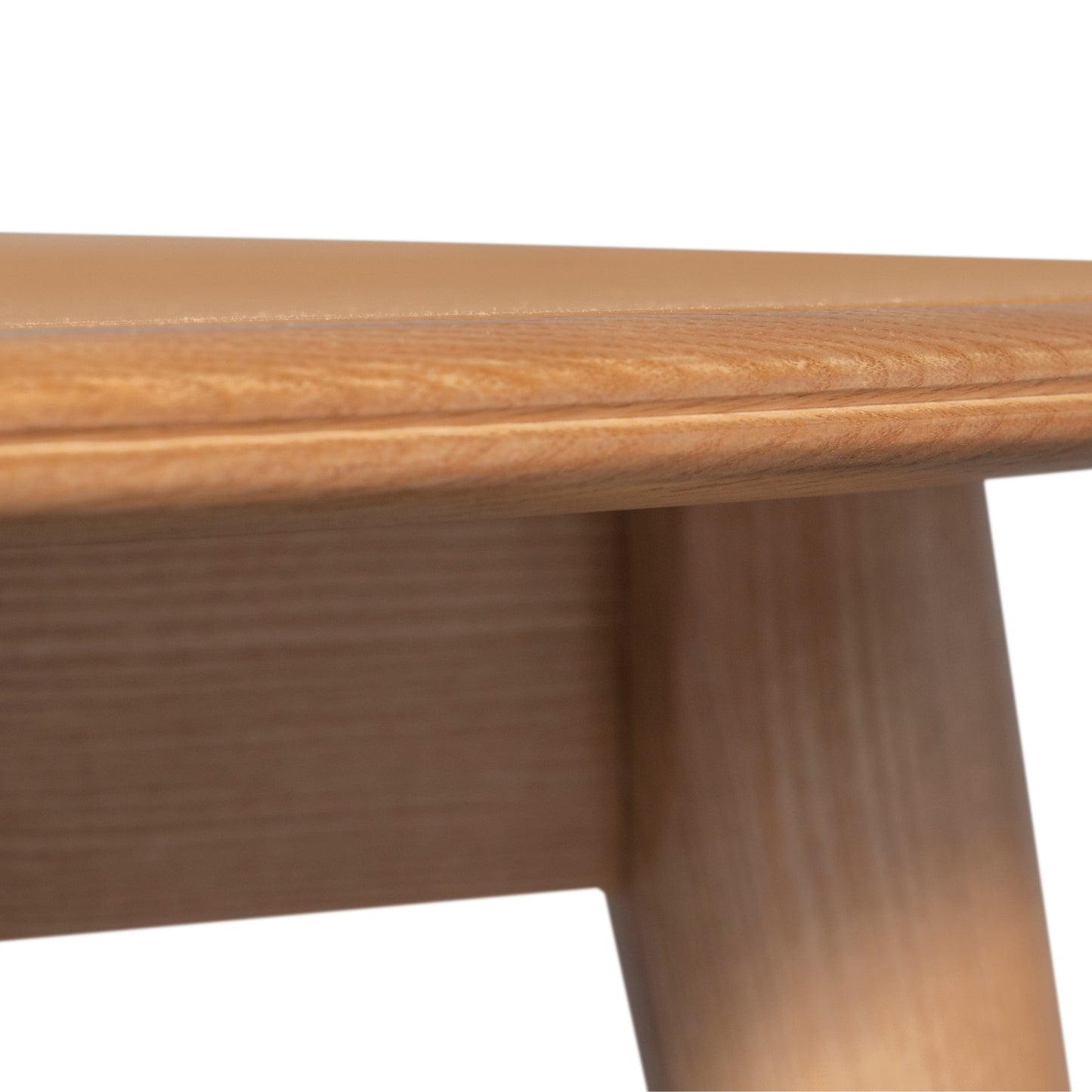 Emilio 120cm Scandinavian Style Solid Ash Wood Round Dining Table - Oak