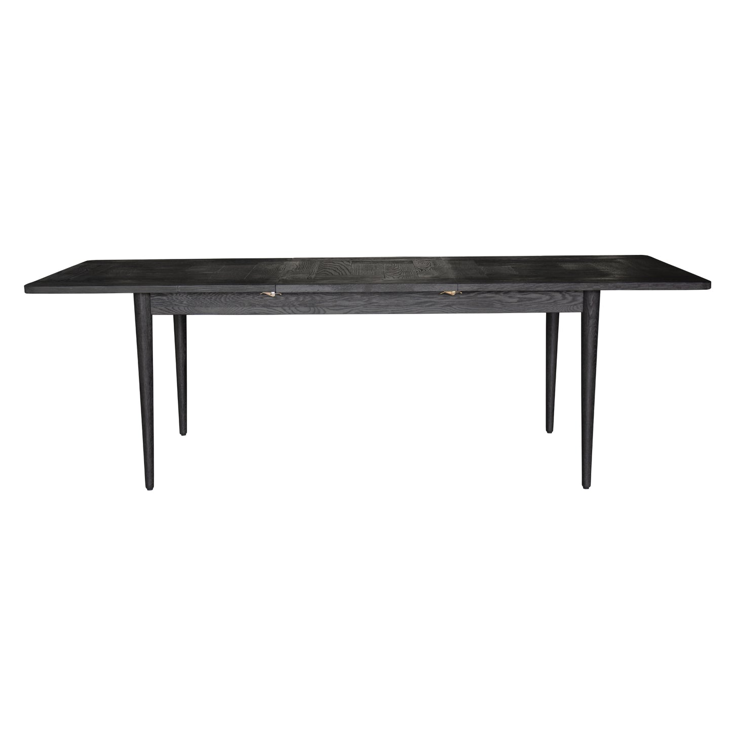 Claire Extendable 170-230cm Solid Oak Wood Dining Table - Black