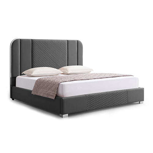 King Halcyon Air Leather Padded Upholstery Bed Frame