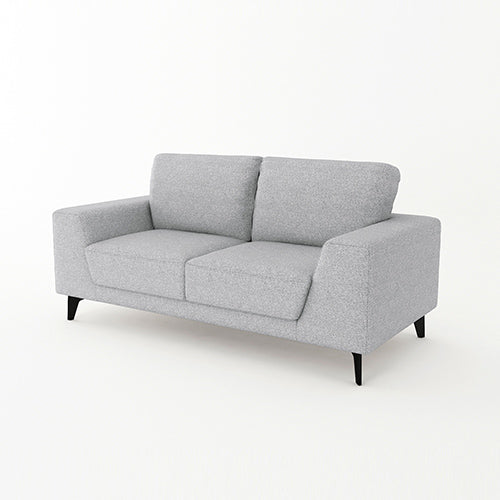 3+2 Seater Sofa Light Grey Fabric Lounge